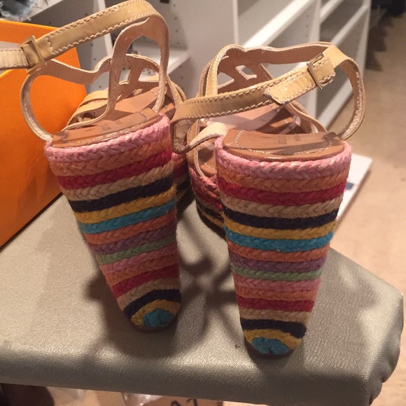 Kate spade rainbow wedge - Picture 5 of 7